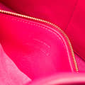 Miniatyrbillede 7 af 10: Pre-owned Saint Laurent Small Leather Monogram Cabas Satchel Pink