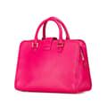 Miniatyrbillede 2 af 10: Pre-owned Saint Laurent Small Leather Monogram Cabas Satchel Pink