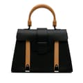 Pikkukuva 1 / 10: Pre-owned Goyard Leather Saigon Structured MM Black