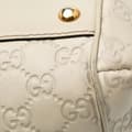 Miniatyrbillede 9 af 10: Pre-owned Gucci Medium Guccissima Scarlett Satchel Brown