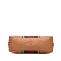 Miniatyrbild 3 av 10: Pre-owned Gucci Leather Rania Convertible Tote Brown