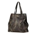 Miniatyrbild 2 av 10: Pre-owned Prada Saffiano Camouflage Soft Military Convertible Tote Brown
