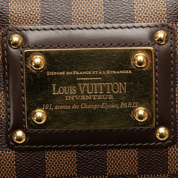 Pre-owned Louis Vuitton Damier Ebene Berkeley Brown