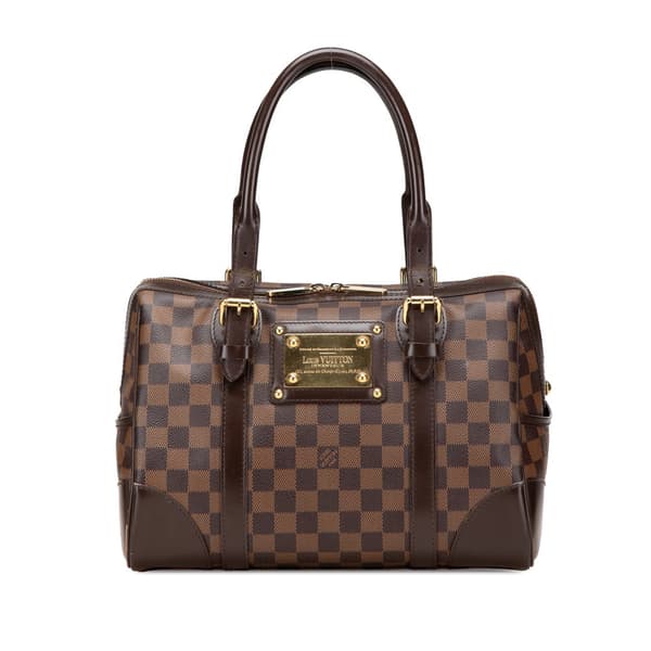 Pre-owned Louis Vuitton Damier Ebene Berkeley Brown