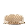 Miniatyrbillede 3 af 10: Pre-owned Gucci GG Canvas Sukey Satchel Brown