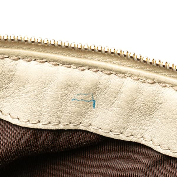 Pre-owned Gucci GG Canvas Sukey Satchel Brown