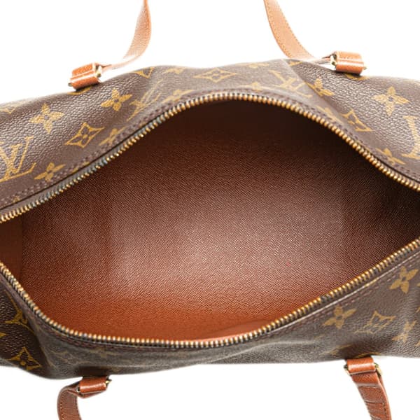 Pre-owned Louis Vuitton Monogram Papillon 30 Brown