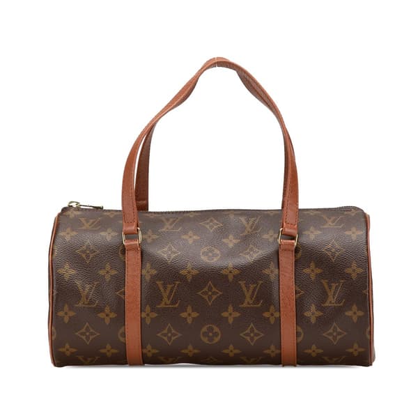 Pre-owned Louis Vuitton Monogram Papillon 30 Brown
