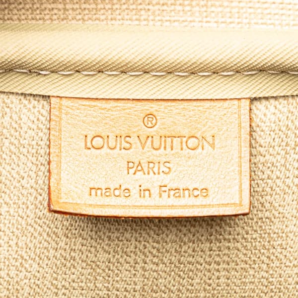 Pre-owned Louis Vuitton Monogram Deauville Brown