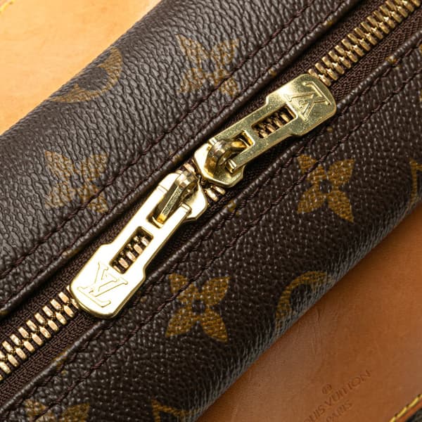 Pre-owned Louis Vuitton Monogram Deauville Brown