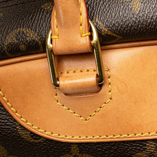 Pre-owned Louis Vuitton Monogram Deauville Brown
