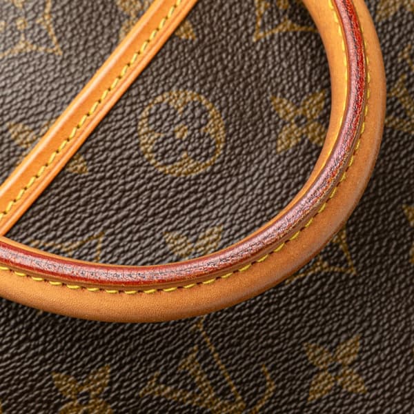 Pre-owned Louis Vuitton Monogram Deauville Brown