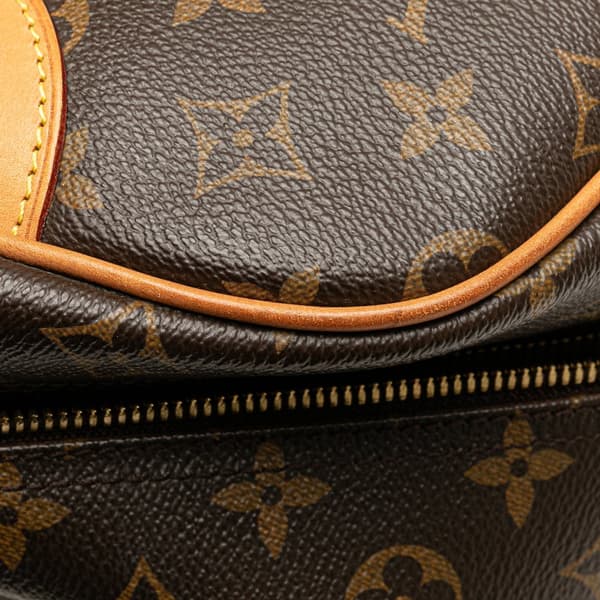 Pre-owned Louis Vuitton Monogram Deauville Brown