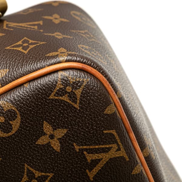 Pre-owned Louis Vuitton Monogram Deauville Brown