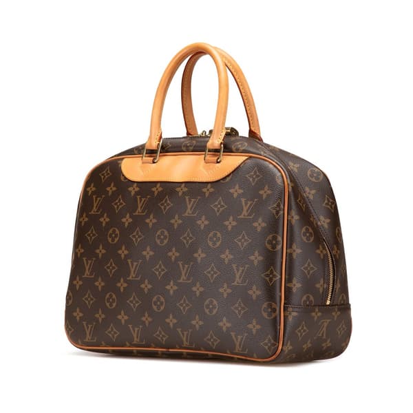 Pre-owned Louis Vuitton Monogram Deauville Brown