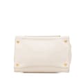Miniatyrbilde 3 av 10: Pre-owned Prada Vitello Daino Front Pocket Tote White