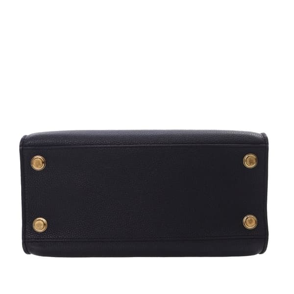 Pre-owned Louis Vuitton Taurillon City Steamer PM Black