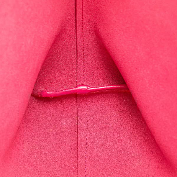 Pre-owned Saint Laurent Toy Leather North South Shopping Tote Pink
