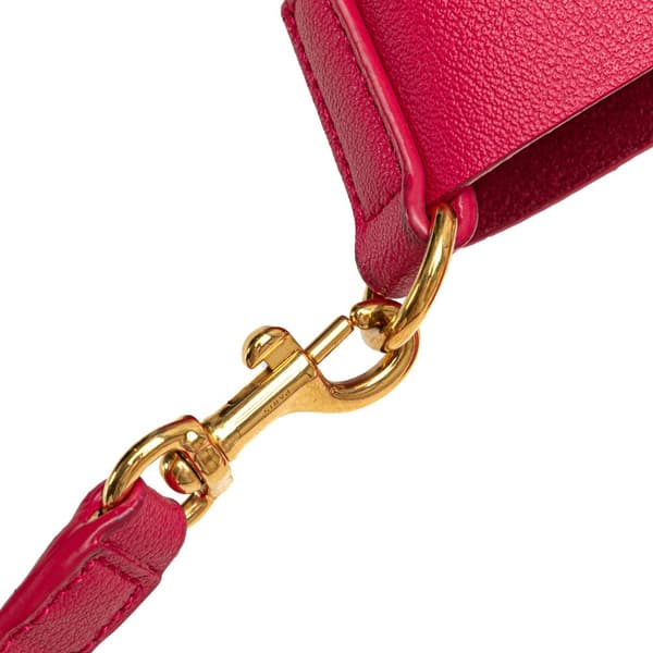 Pre-owned Saint Laurent Toy Leather North South Shopping Tote Pink