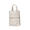 Pikkukuva 2 / 10: Pre-owned Dior Mini Oblique Canvas Vertical Book Tote Gray