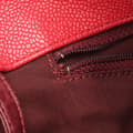 Miniatyrbild 6 av 10: Pre-owned Chanel Quilted Caviar French Riviera Hobo Red