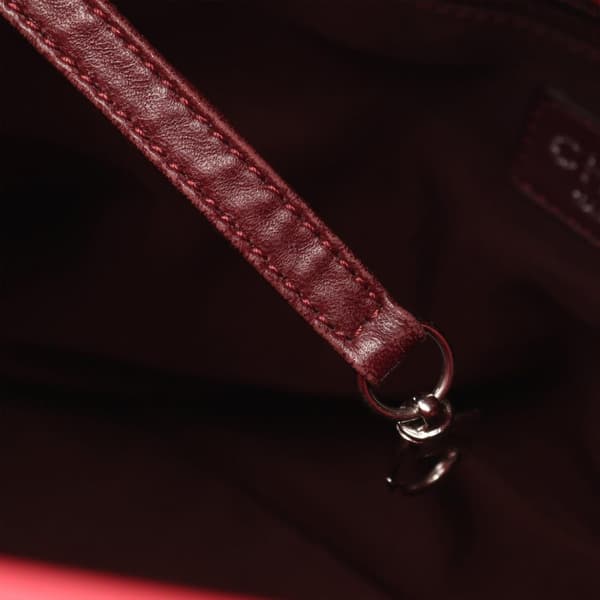 Pre-owned Chanel Quilted Caviar French Riviera Hobo Red