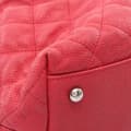 Miniatyrbild 10 av 10: Pre-owned Chanel Quilted Caviar French Riviera Hobo Red