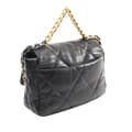 Miniatyrbild 2 av 8: Pre-owned Chanel Medium Lambskin 19 Flap Black