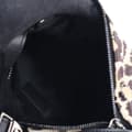 Miniatyrbillede 4 af 10: Pre-owned Dior Mizza Small Canvas Embroidered Leopard DiorTravel Nomad Pouch Brown