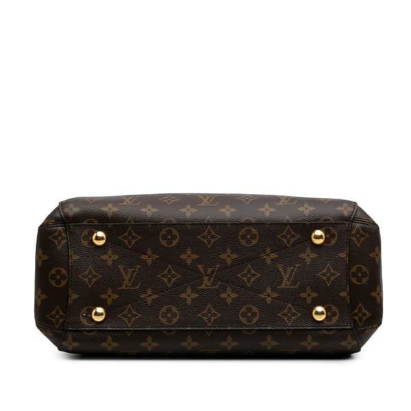 Pre-owned Louis Vuitton Monogram Montaigne MM Brown