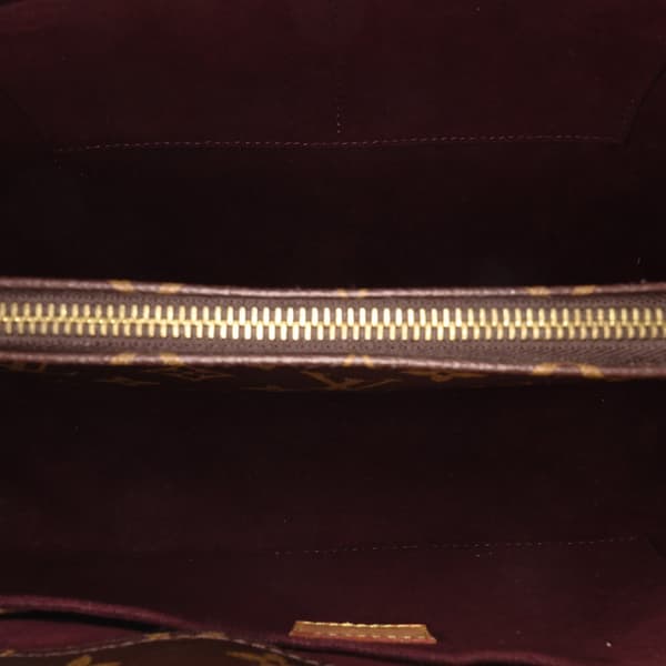 Pre-owned Louis Vuitton Monogram Montaigne MM Brown