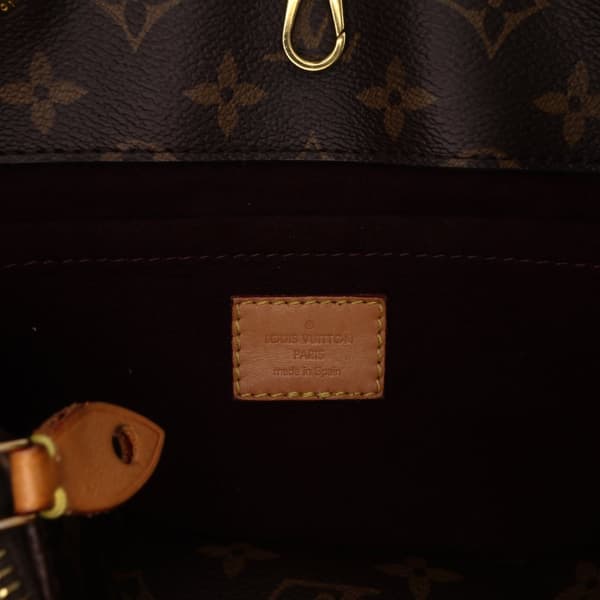 Pre-owned Louis Vuitton Monogram Montaigne MM Brown