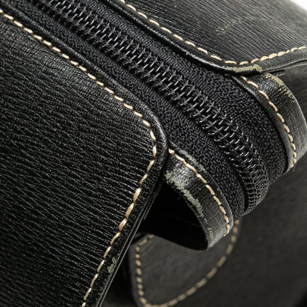 Pre-owned Burberry Leather Handbag Black
