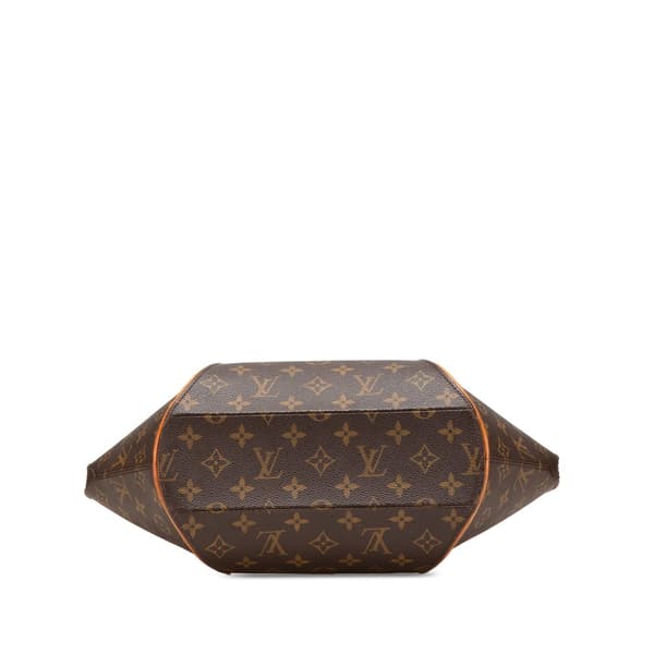 Pre-owned Louis Vuitton Monogram Ellipse MM Brown