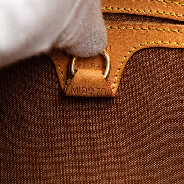 Pre-owned Louis Vuitton Monogram Ellipse MM Brown