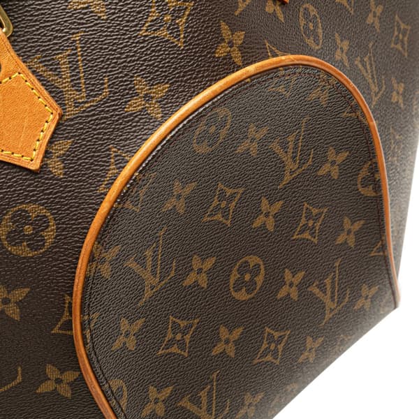 Pre-owned Louis Vuitton Monogram Ellipse MM Brown