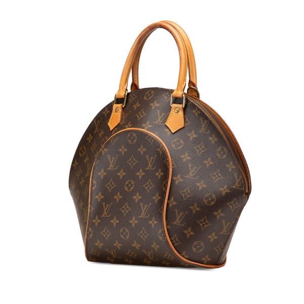 Pre-owned Louis Vuitton Monogram Ellipse MM Brown