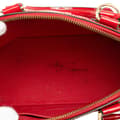 Miniatyrbilde 4 av 10: Pre-owned Louis Vuitton Monogram Vernis Alma BB Red