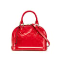 Miniatyrbilde 1 av 10: Pre-owned Louis Vuitton Monogram Vernis Alma BB Red