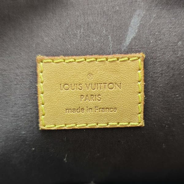 Pre-owned Louis Vuitton Monogram Vernis Alma GM Purple