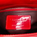 Miniatyrbild 5 av 10: Pre-owned Dior Mini Patent Lady Dior Red