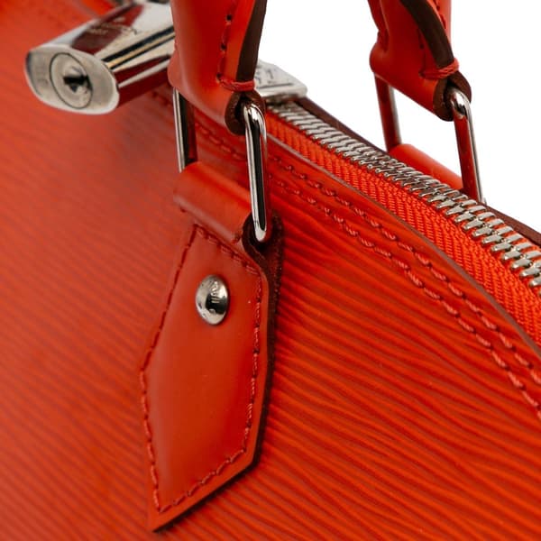 Pre-owned Louis Vuitton Epi Alma GM Orange