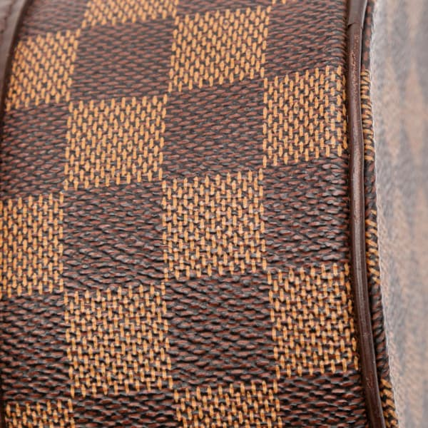 Pre-owned Louis Vuitton Damier Ebene Papillon 26 Brown