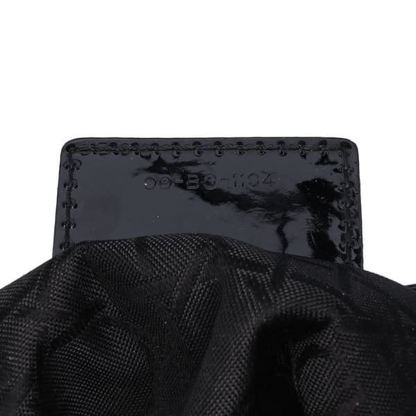 Pre-owned Dior Medium Patent Cannage Lady Dior Black