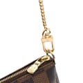 Miniatyrbilde 7 av 8: Pre-owned Louis Vuitton Damier Ebene Mini Pochette Accessoires Brown