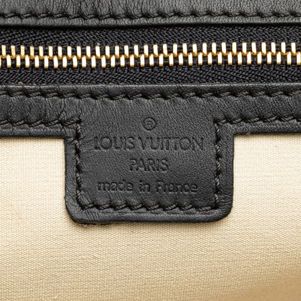 Pre-owned Louis Vuitton Monogram Mini Lin Alma Horizontal Gray