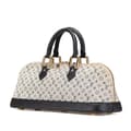 Miniatyrbilde 2 av 10: Pre-owned Louis Vuitton Monogram Mini Lin Alma Horizontal Gray