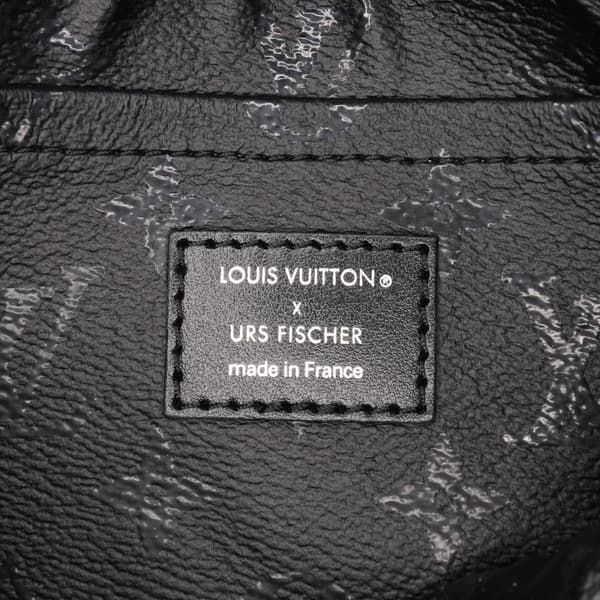Pre-owned Louis Vuitton Urs Fischer Monogram Pochette Accessoires White