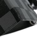 Miniatyrbild 7 av 9: Pre-owned Louis Vuitton Damier Checkerboard Sac Plat XS Black
