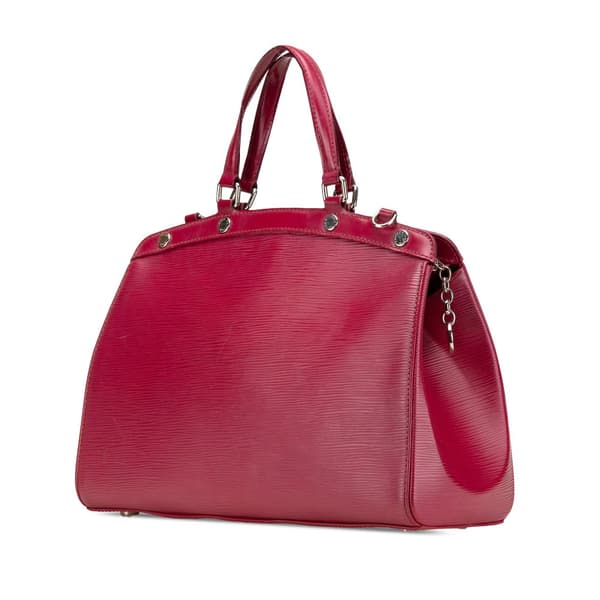 Pre-owned Louis Vuitton Epi Brea MM Red
